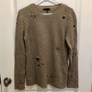 Aqua Cashmere Sweater